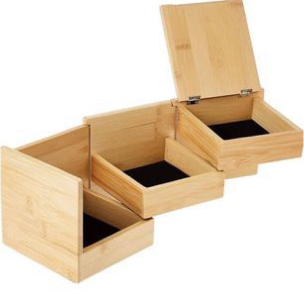 Umbra Tuck Multi-Box Jewelry Storage, Natural